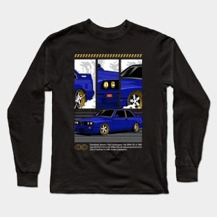 Retro E30 Sport Car Long Sleeve T-Shirt